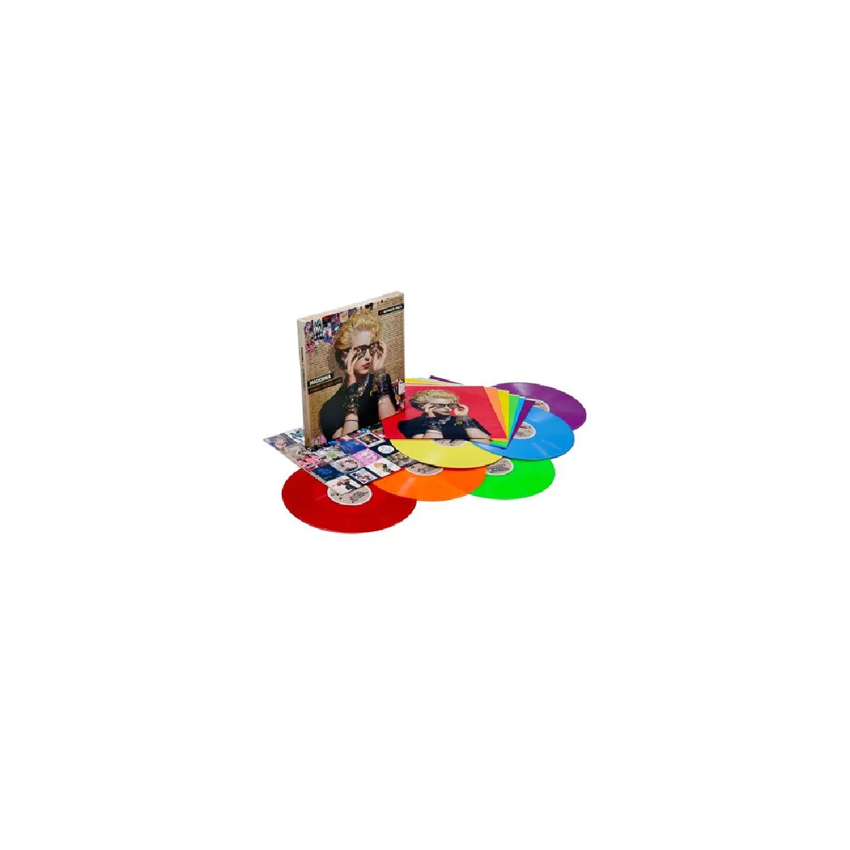 Madonna Finally Enough Love: Fifty Number Ones - Rainbow Edition (6LP)