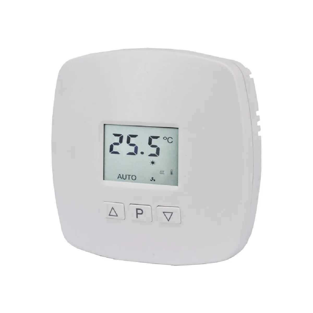 Non Communiqué Blanc Thermostat Digital Programmable Gao 2 Fils Mural Auto Éco Confort - Image 4