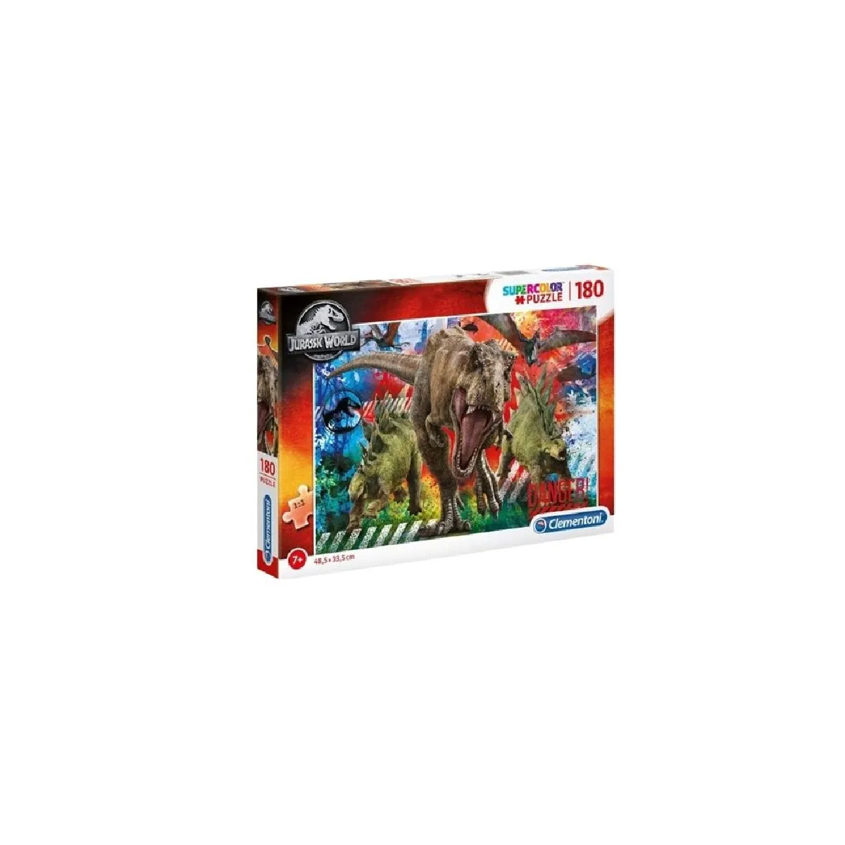 Puzzle 180 pièces : Jurassic World Clementoni Puzzles - vue 2
