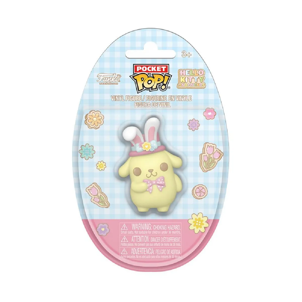 Figurine Funko Pocket Pop Egg Hello Kitty Spring Pompompurin - vue 2