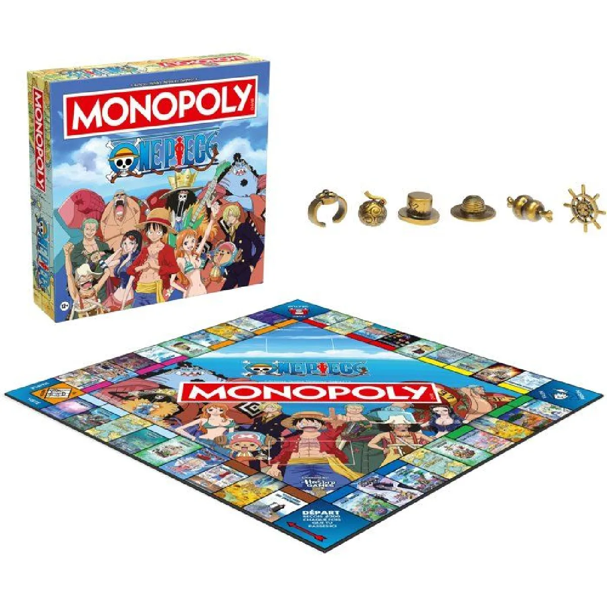 Winning Moves Multicolore Jeu De Stratégie Monopoly One Piece 2026 - Image 3