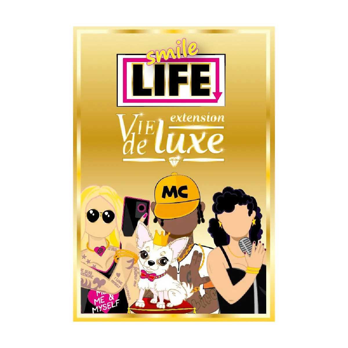 Smile Life Vie De Luxe - Extension 60 Cartes - Multicolore