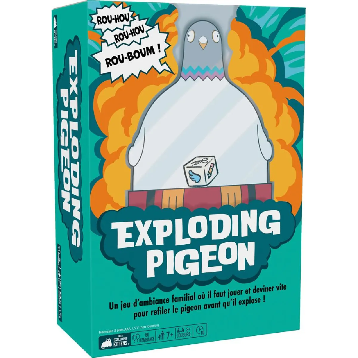 Asmodee Exploding Pigeon - Multicolore