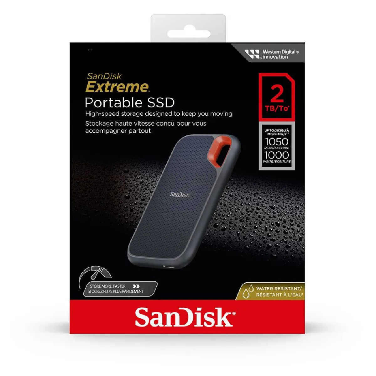 SSD EXTERNE EXTREME PORTABLE 2T RPD2 - vue 3