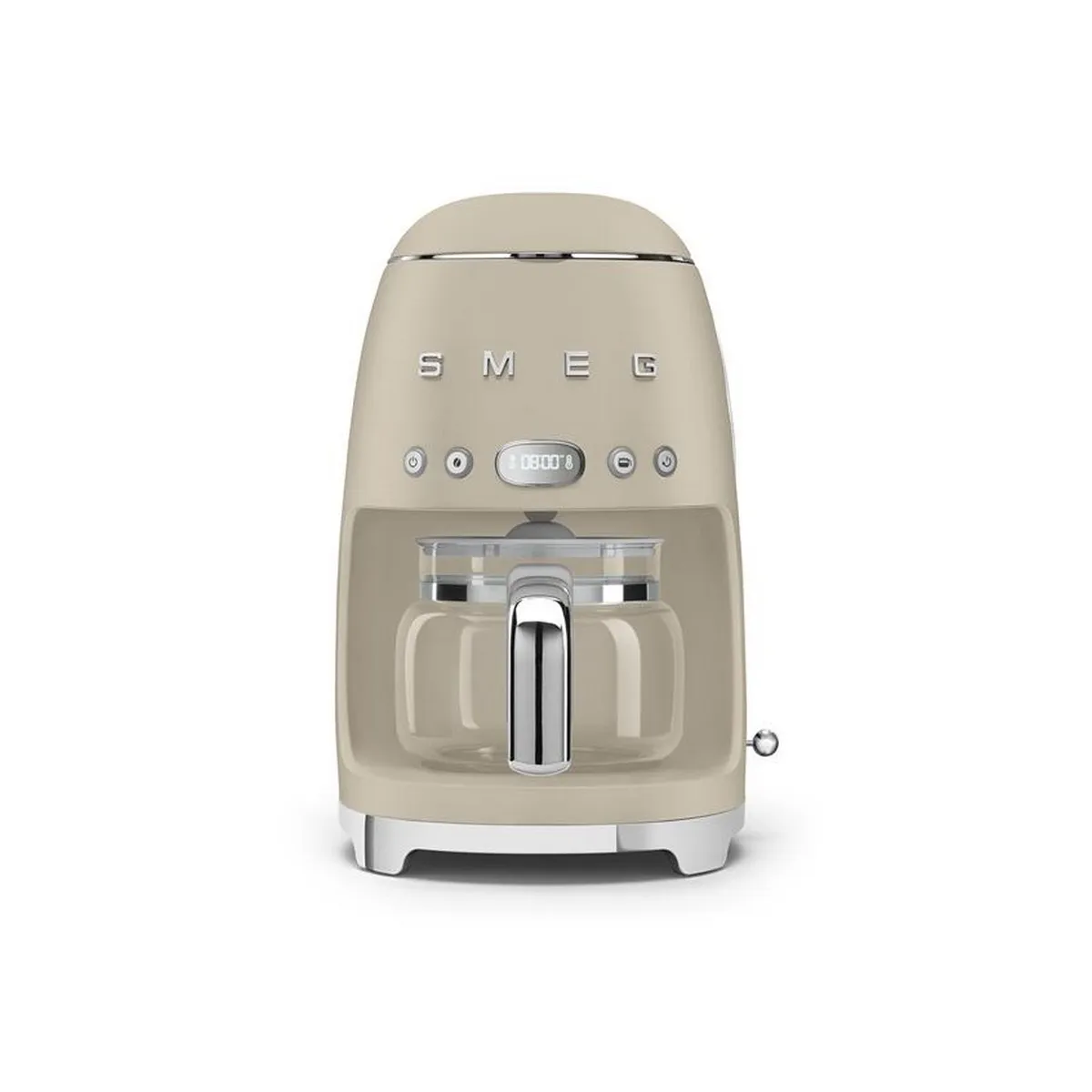 Cafetière filtre programmable 10 tasses lin DCF02MLMEU SMEG