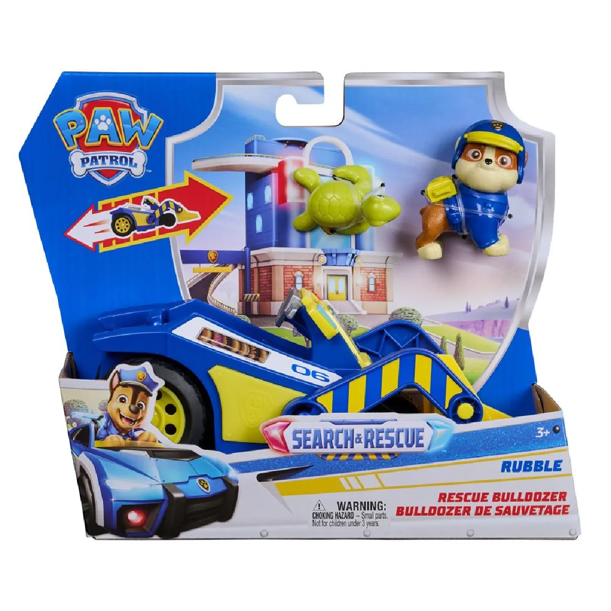 Véhicule + Figurine Paw Patrol Search & Rescue Ruben Pat'patrouille - vue 4