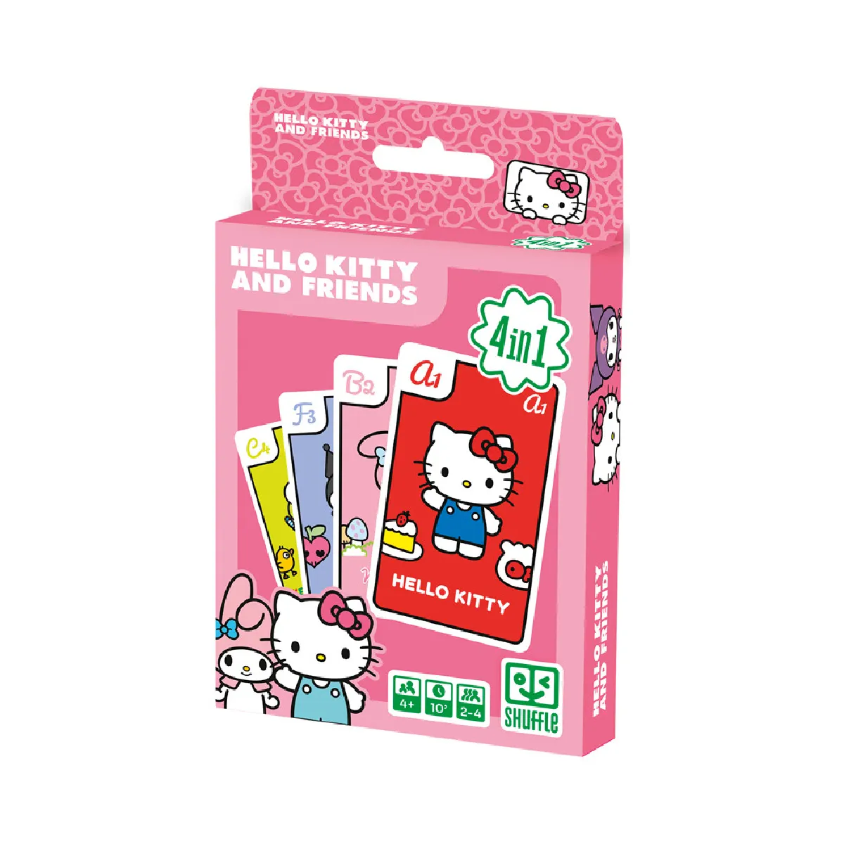 Carta Mundi France Rose Jeux De Carte Hello Kitty (X4) - Image 3