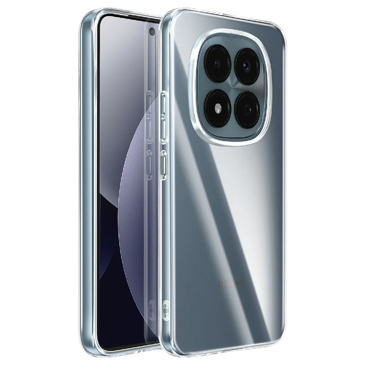 Mayaxess - Coque Redmi Note 15 Pro 4G - Silicone Antichocs - Transparent - Image 2