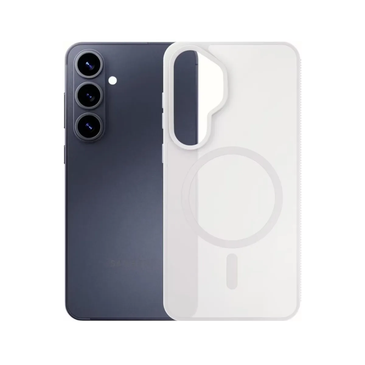 3Mk Blanc Coque Smoke Magcase Samsung Galaxy S26 Plus