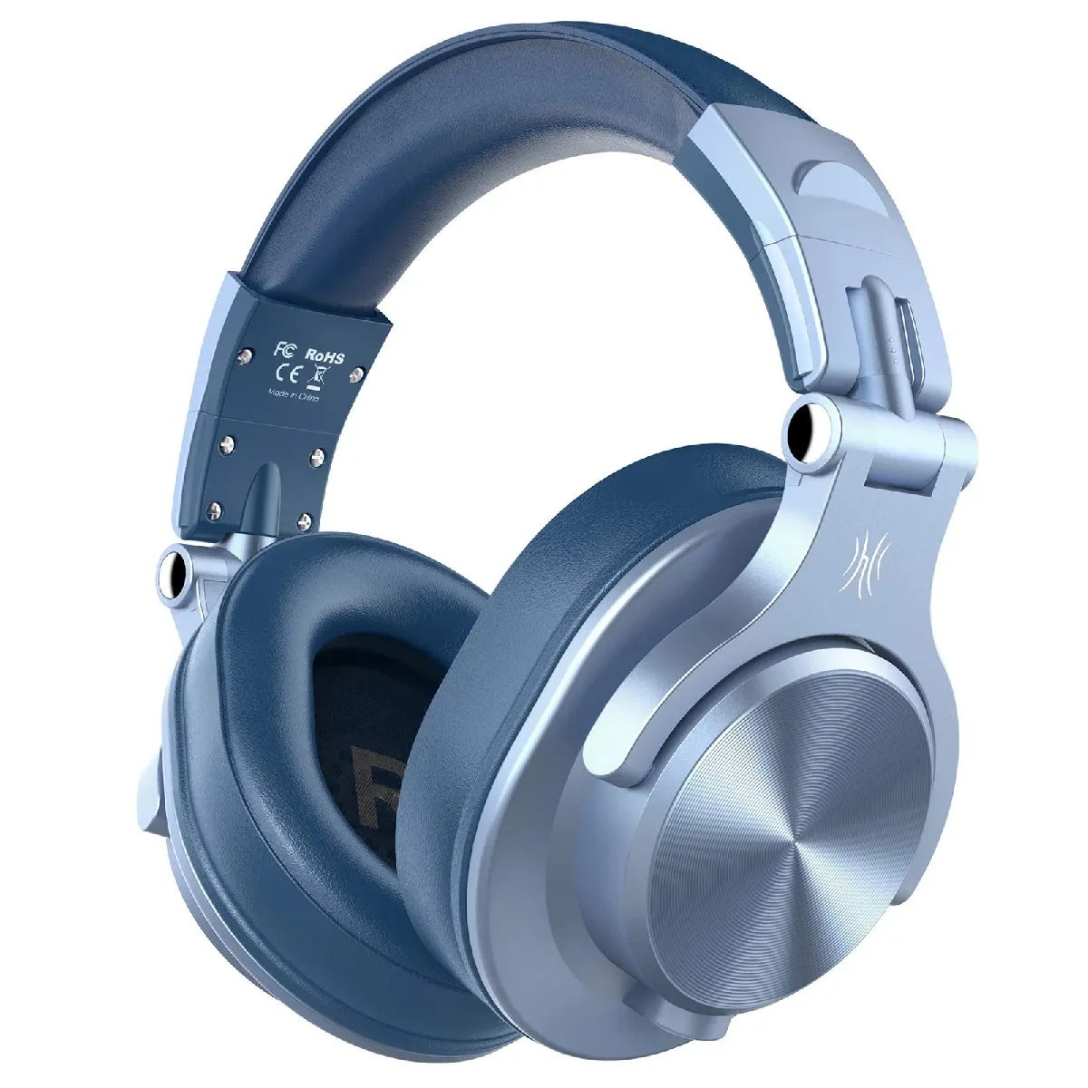 Casque audio bluetooth 5.2 studio dj autonomie oneodio fusion a70 Or - vue 2