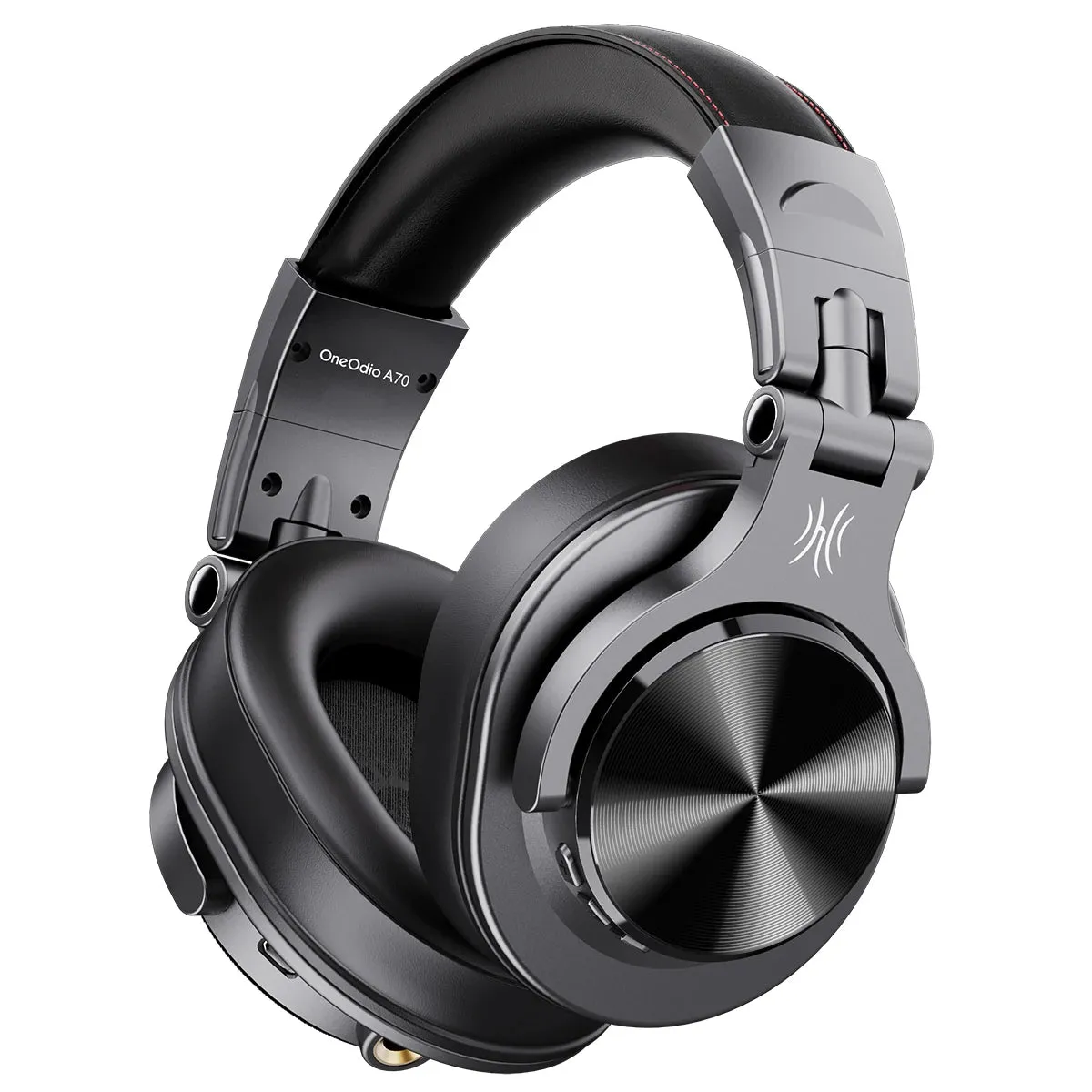 Casque audio bluetooth 5.2 studio dj autonomie oneodio fusion a70 Or - vue 6