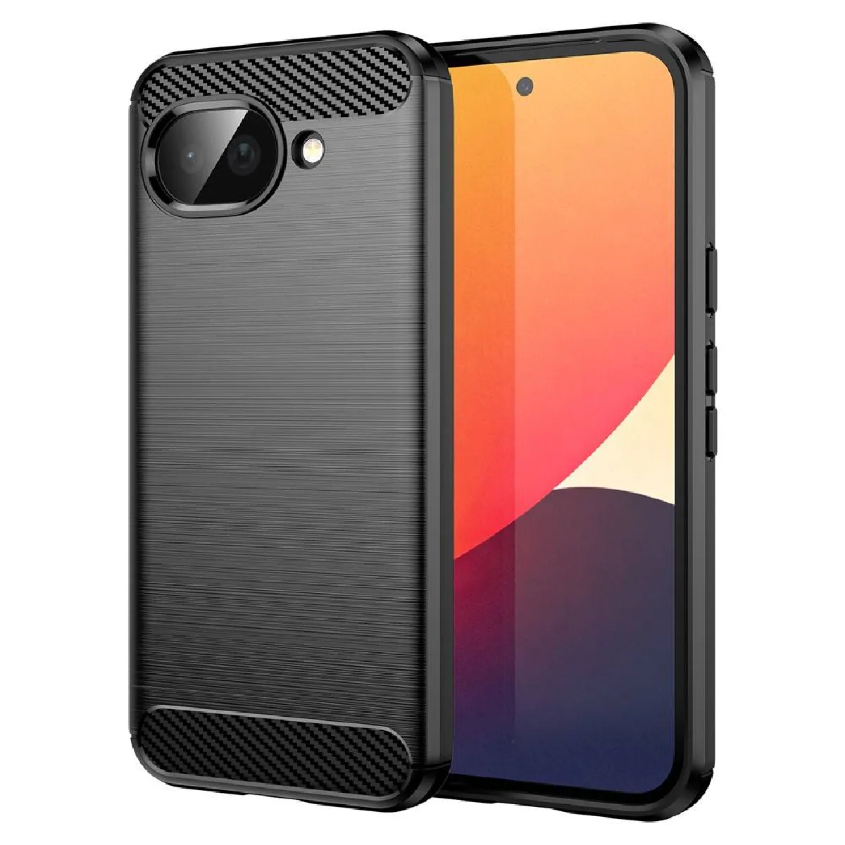 Htdmobiles Noir Coque En Silicone Google Pixel 10A 5G