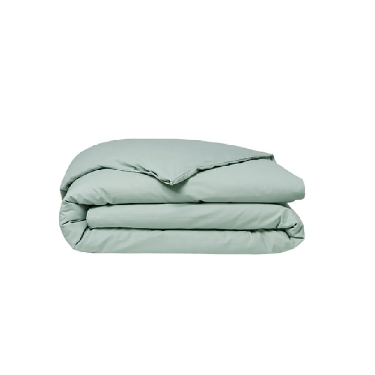 Housse de couette TODAY Housse de couette Essential - 220 x 240 cm - 2 personnes - 100% Coton uni - Celadon
