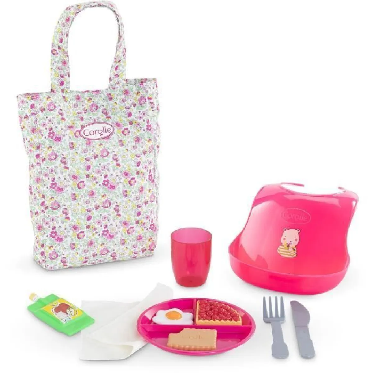 Corolle Rose Grand Coffret Repas Pour Poupée - Image 4