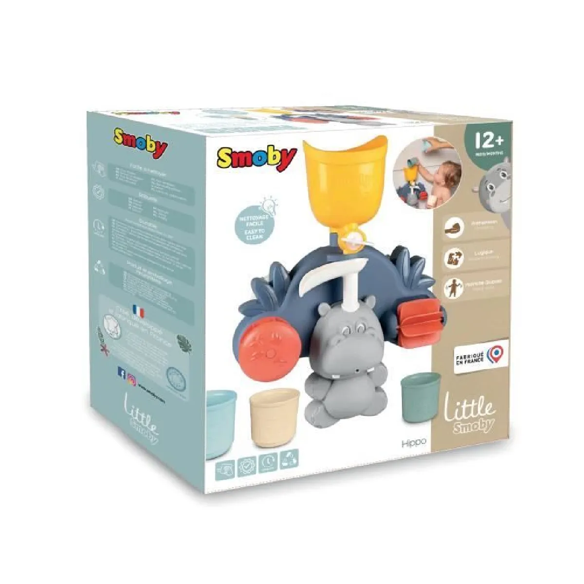 Smoby jouet de bain hippo
