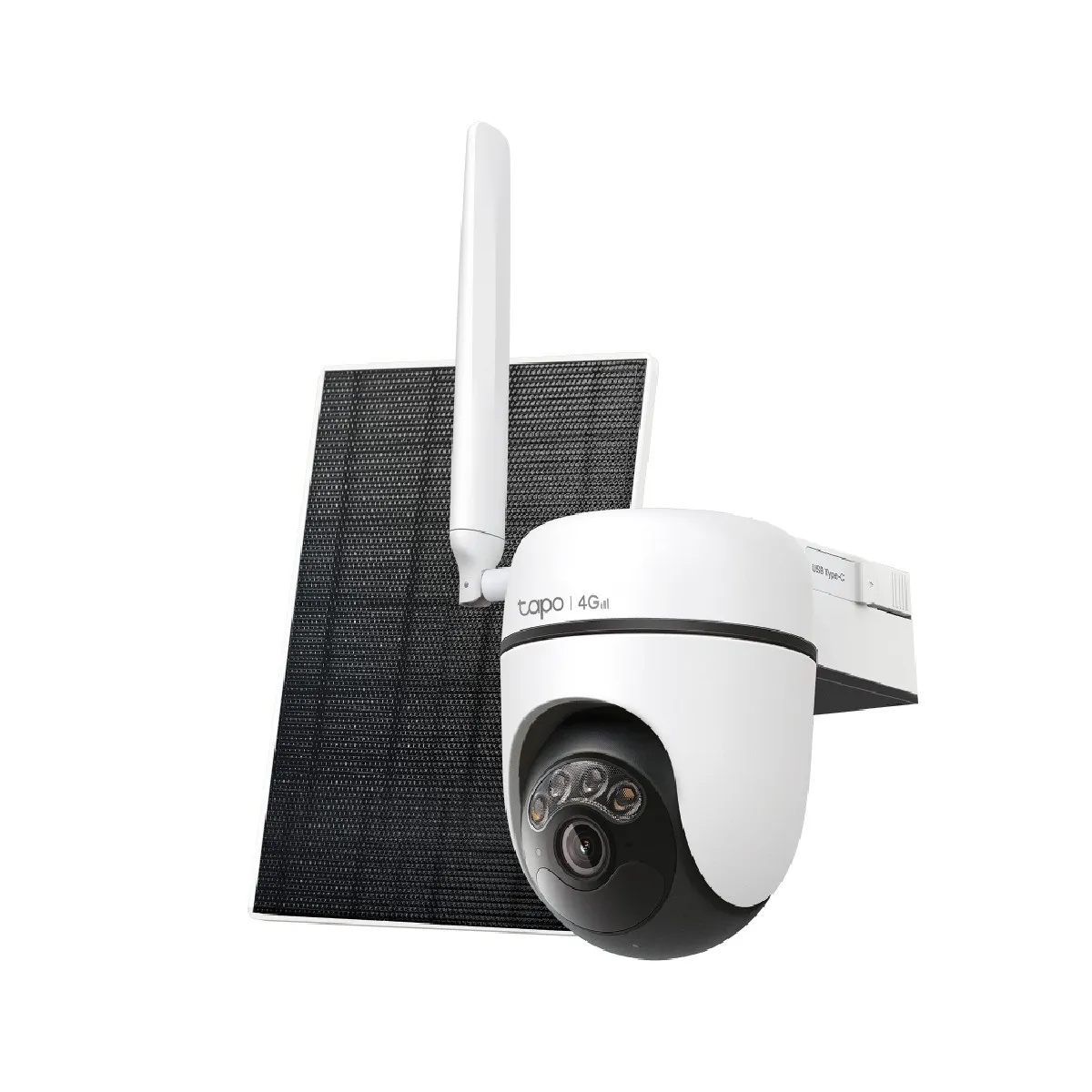 TP-Link Caméra de surveillance Tapo C615G 2K Vision Nocturne Extérieure Détection IA Audio Bidirectionnel Alarme Panneau Solaire