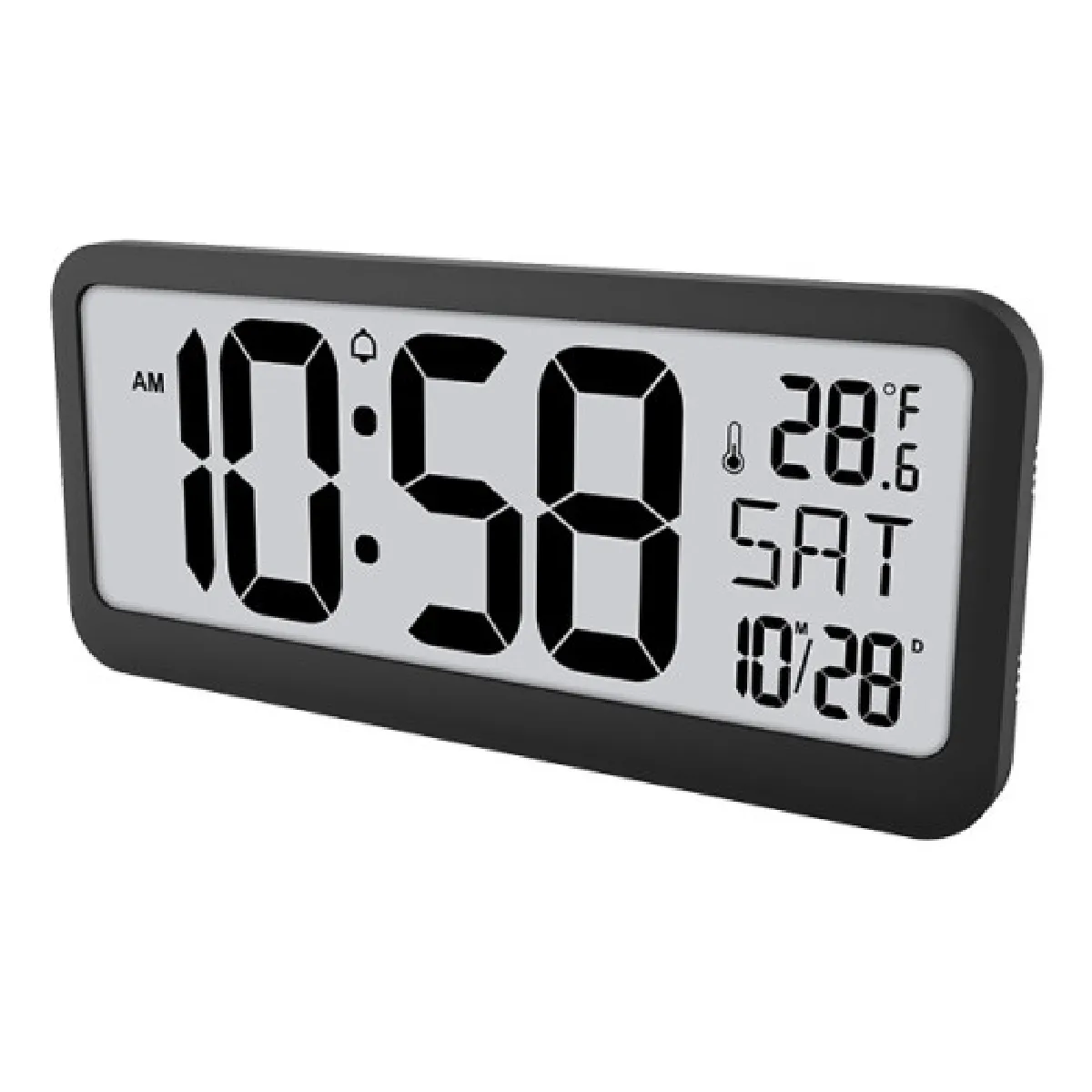 Horloge numérique géante avec température et date Neuf - vue 3