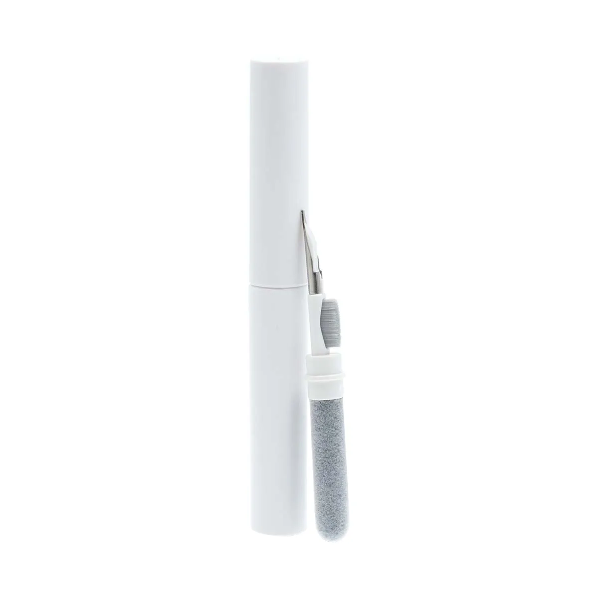 Nedis Blanc Stylo De Nettoyage Pro 3-En-1 Pointe / Brosse / Embout Mousse Pour Écouteurs