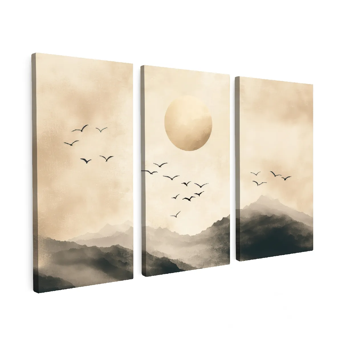 Muchowow Paisaje Japandi Beige - 60x60 cm
