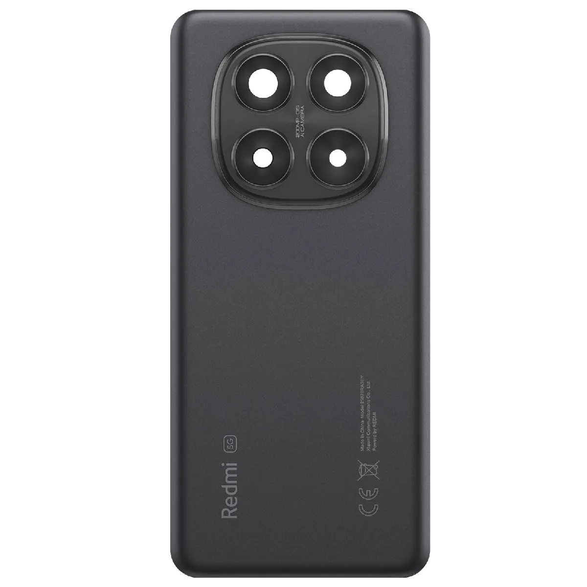 Xiaomi Noir Cache Batterie Pour Redmi Note 14 Pro 5G Service Pack