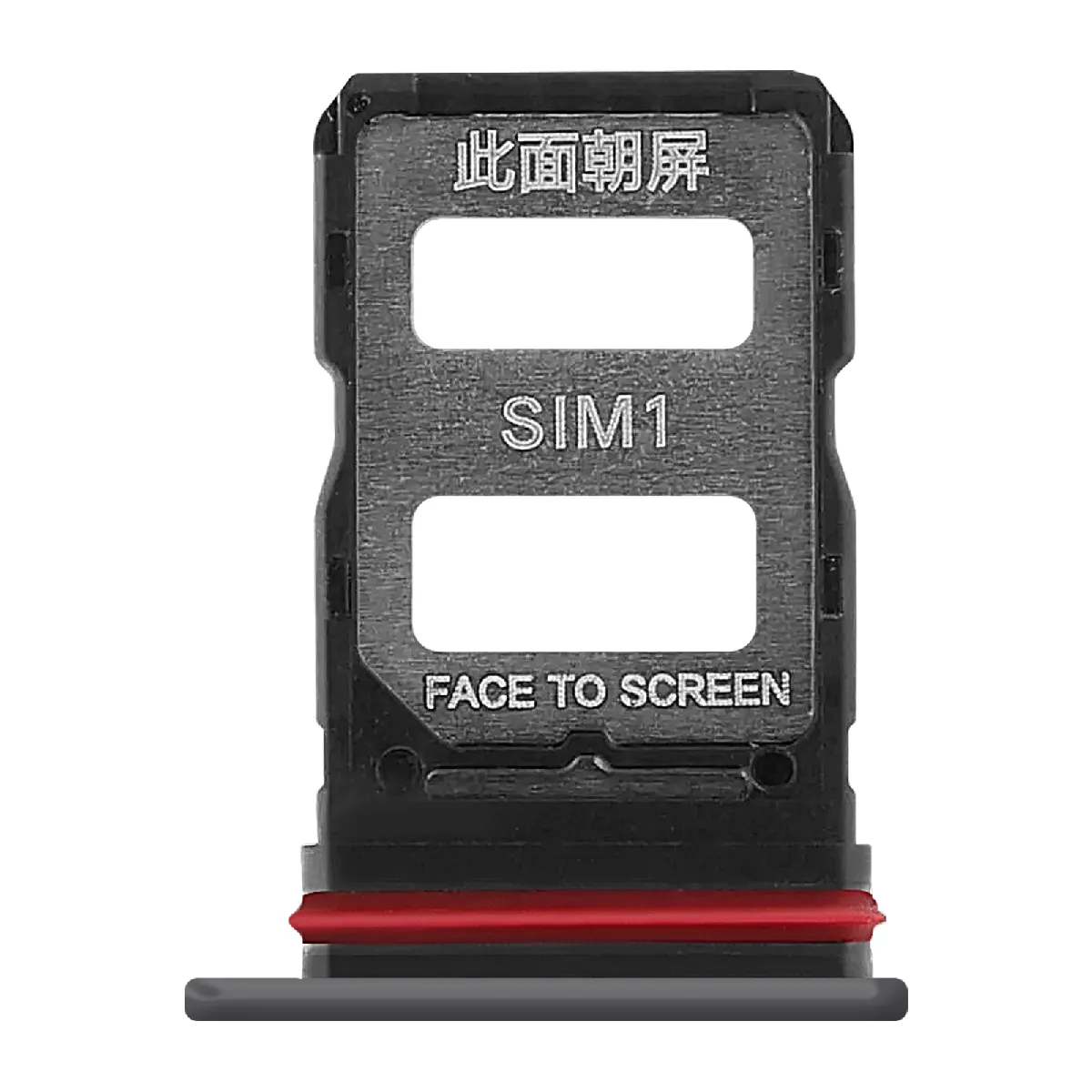 Avizar Noir Clappio Tiroir Carte Sim Pour Redmi Note 14 Pro 5G Double Nano Sim