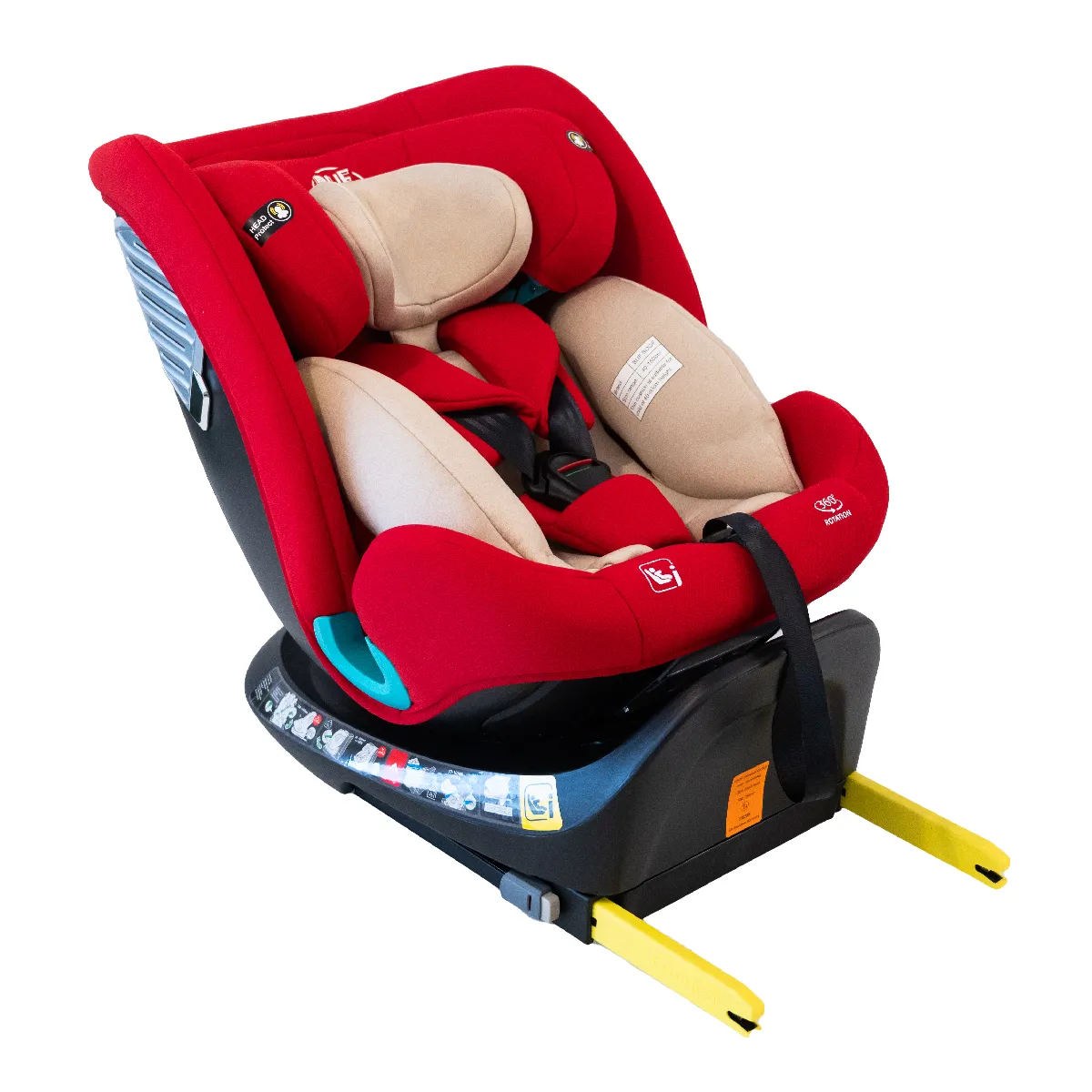 Siège enfant BUF BOOF® i Size R129 40–150 cm pivotant à 360° ISOFIX - vue 4