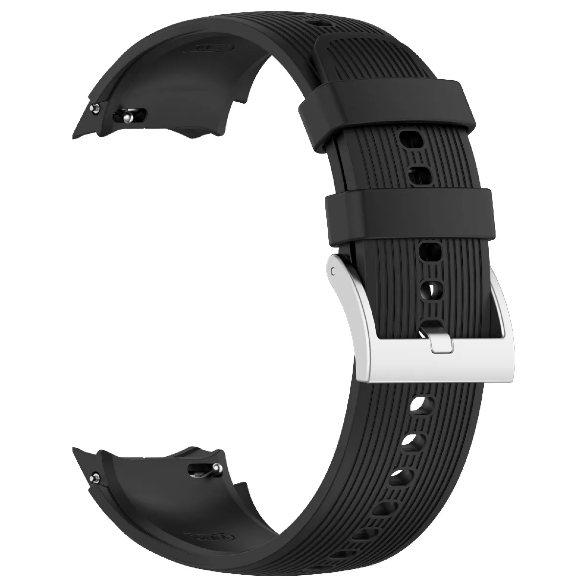 Inf Noir Bracelet De Montre En Silicone Pour Oppo Watch X2