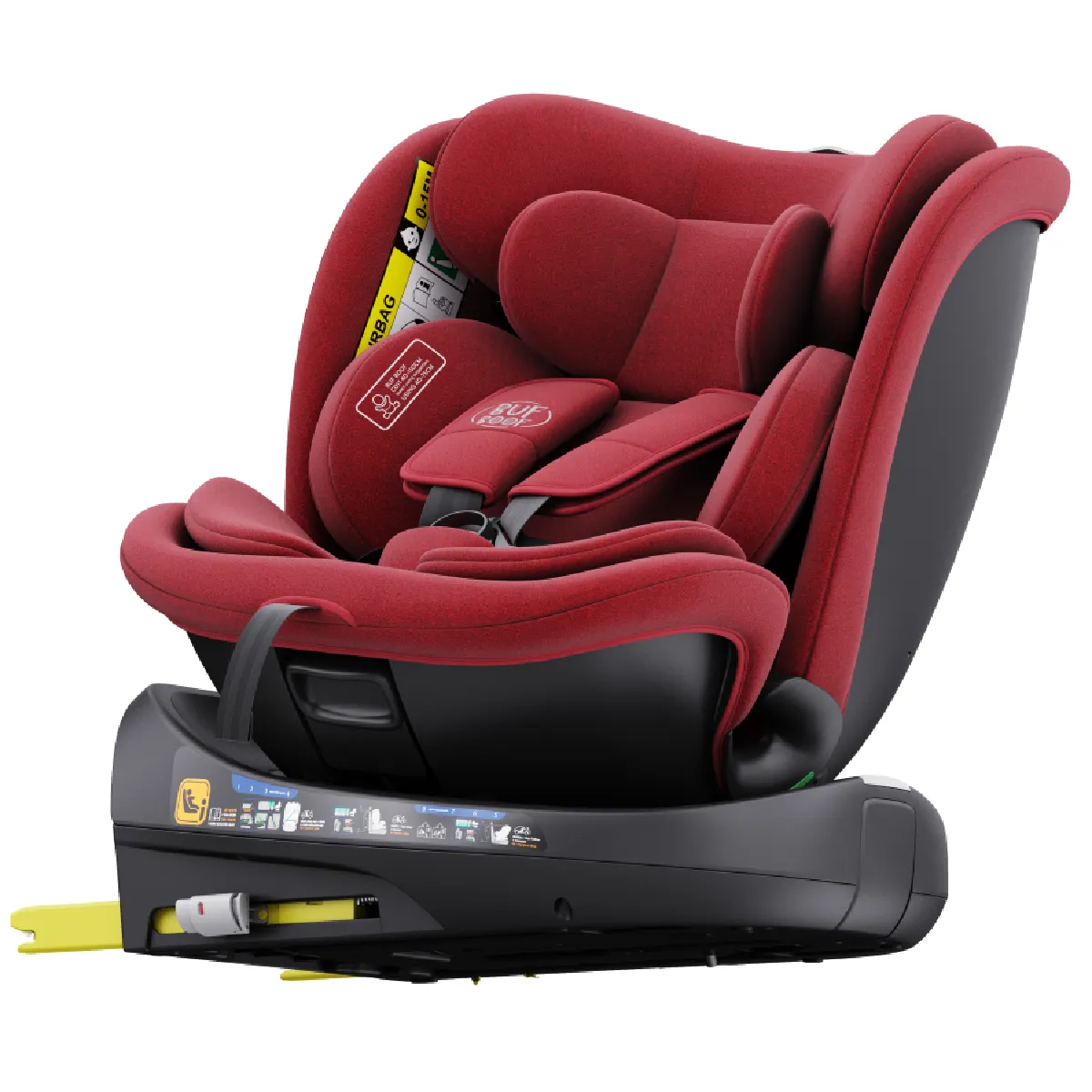 BUF BOOF® B Joy DELUXE i Size Siège Auto 360° Pivotant ISOFIX R129 40–150 cm SIPS - vue 7