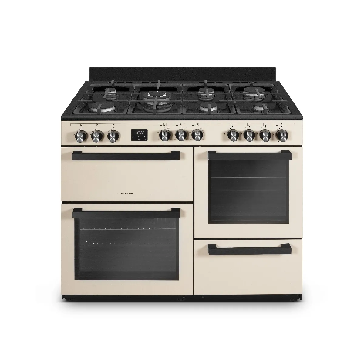 Piano de Cuisson Schneider SCPG71MF-CR – 7 Foyers Gaz, 3 Fours - vue 5
