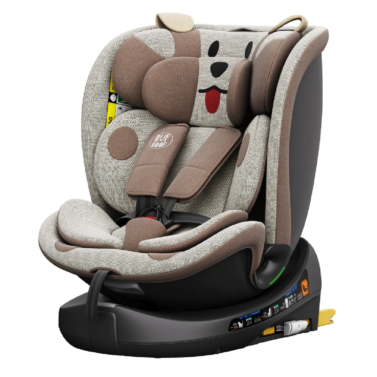 BUF BOOF® B Joy DELUXE i Size Siège Auto 360° Pivotant ISOFIX R129 40–150 cm SIPS - vue 10