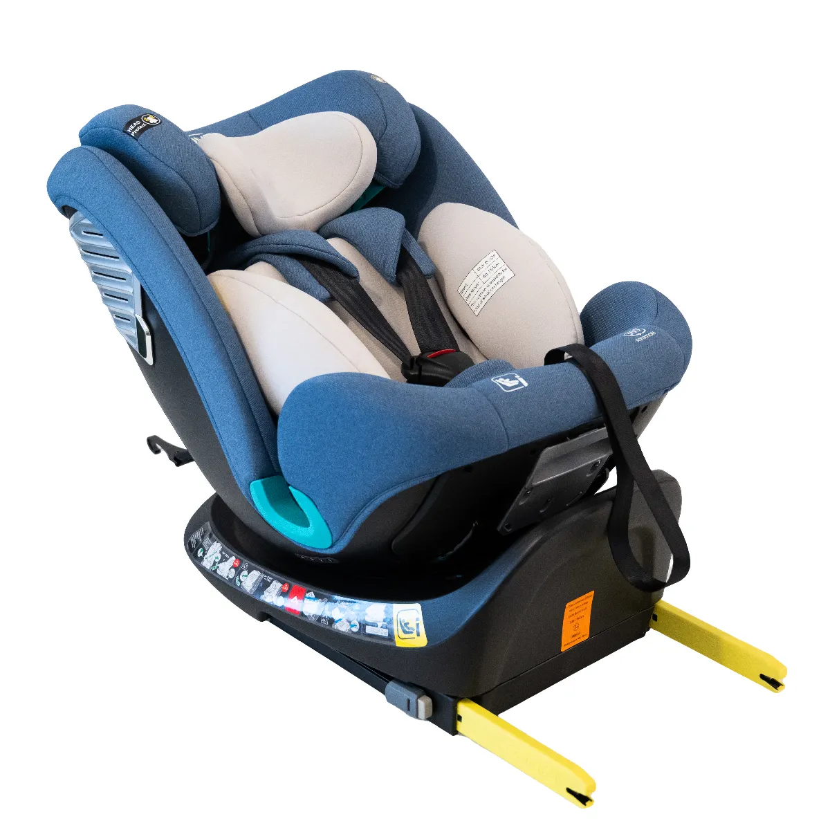 Siège enfant BUF BOOF® i Size R129 40–150 cm pivotant à 360° ISOFIX - vue 6