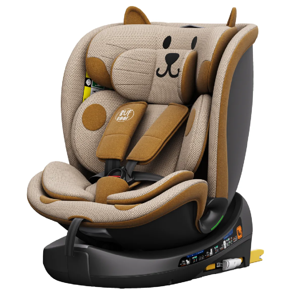 BUF BOOF® B Joy DELUXE i Size Siège Auto 360° Pivotant ISOFIX R129 40–150 cm SIPS - vue 8