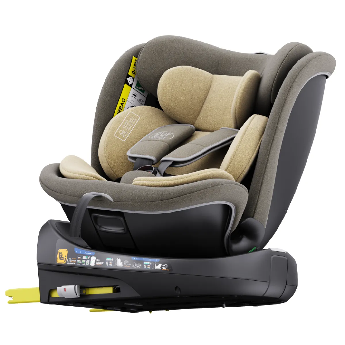 BUF BOOF® B Joy DELUXE i Size Siège Auto 360° Pivotant ISOFIX R129 40–150 cm SIPS - vue 2