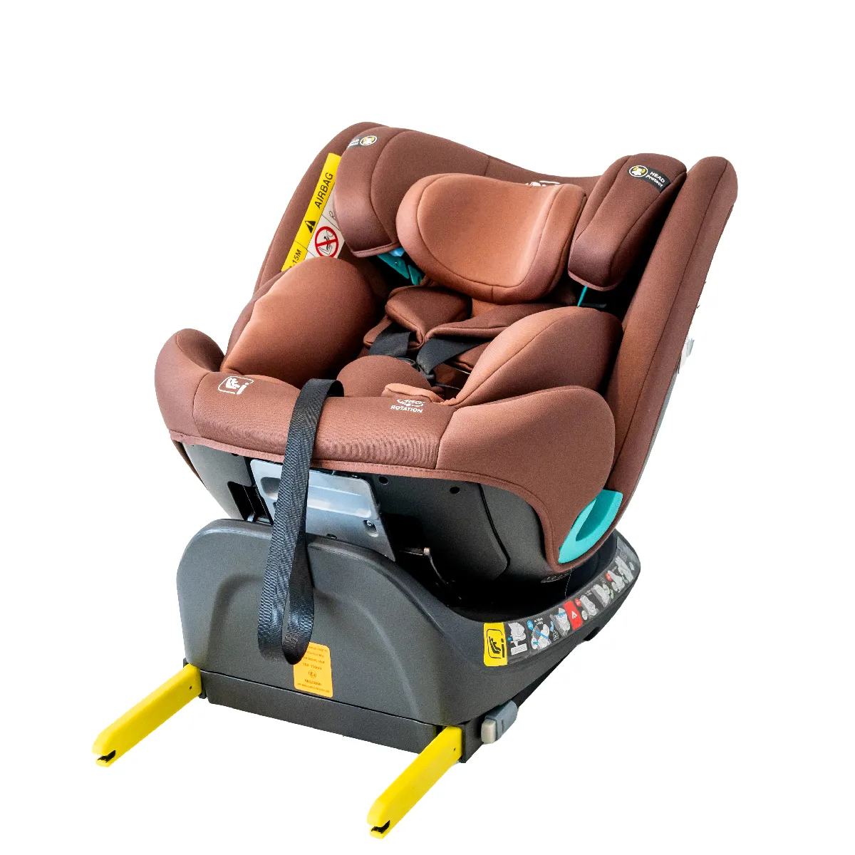 Siège enfant BUF BOOF® i Size R129 40–150 cm pivotant à 360° ISOFIX