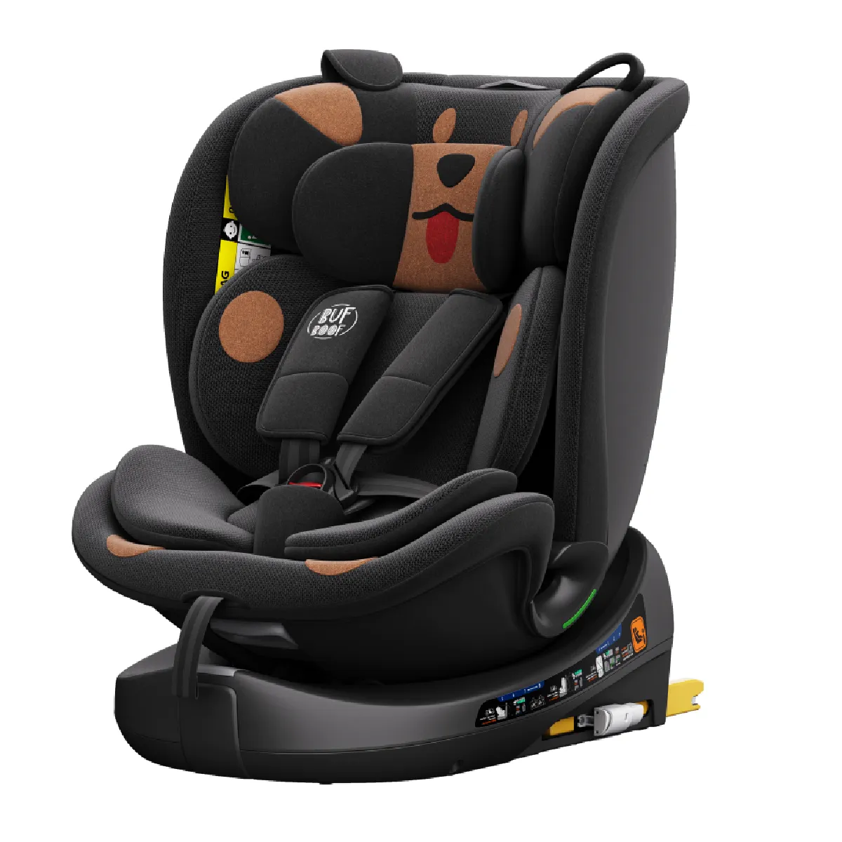 BUF BOOF® B Joy DELUXE i Size Siège Auto 360° Pivotant ISOFIX R129 40–150 cm SIPS - vue 5