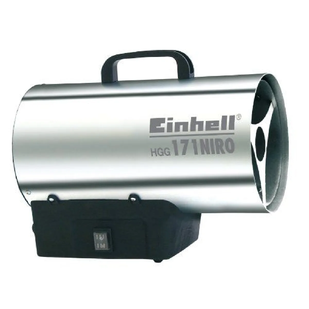 Générateur d'air chaud à gaz EINHELL HGG 171 Niro 17kW Débit 500m³h Gaz propanebutane