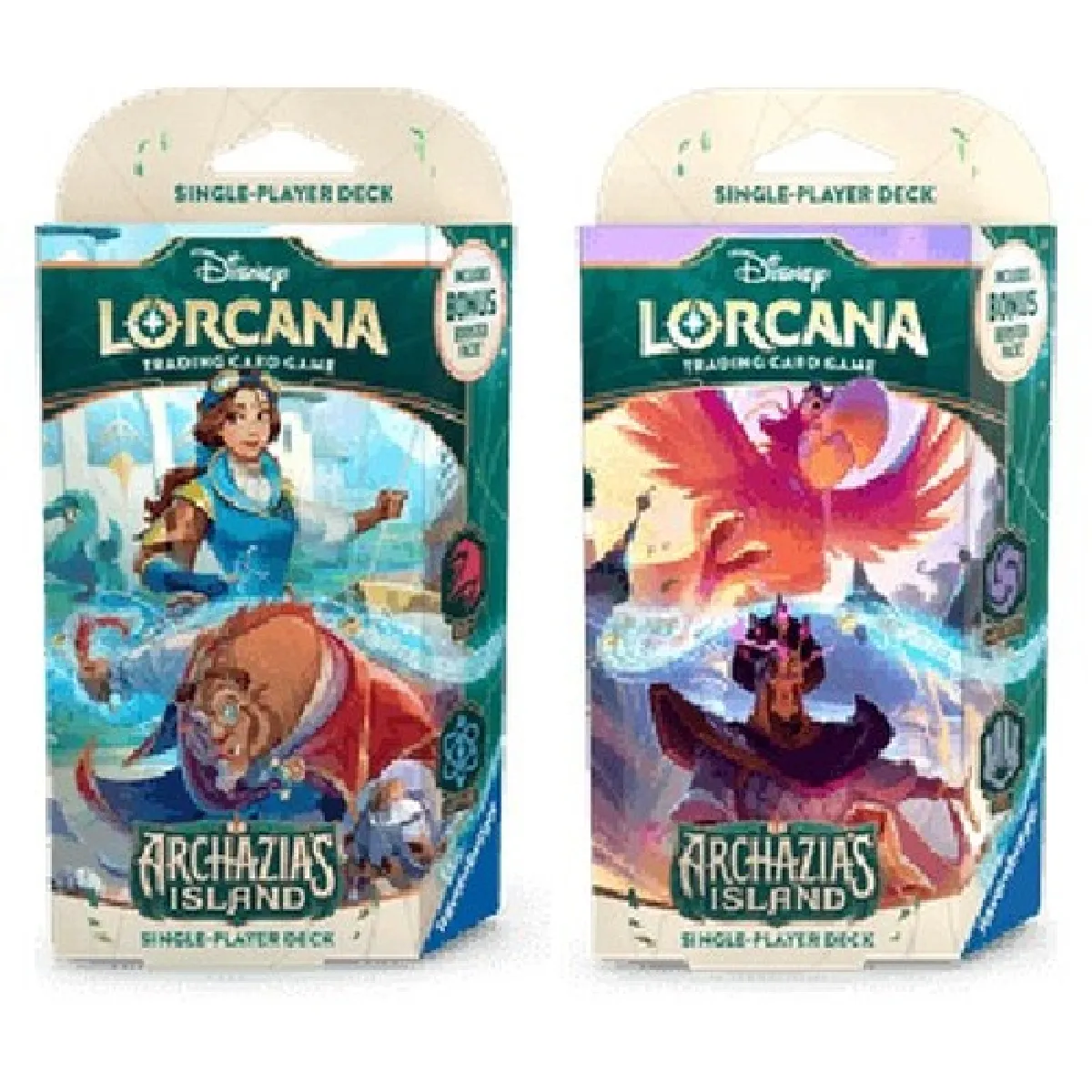 Lorcana Archazias Island: 2 Starter Deck Set - vue 1