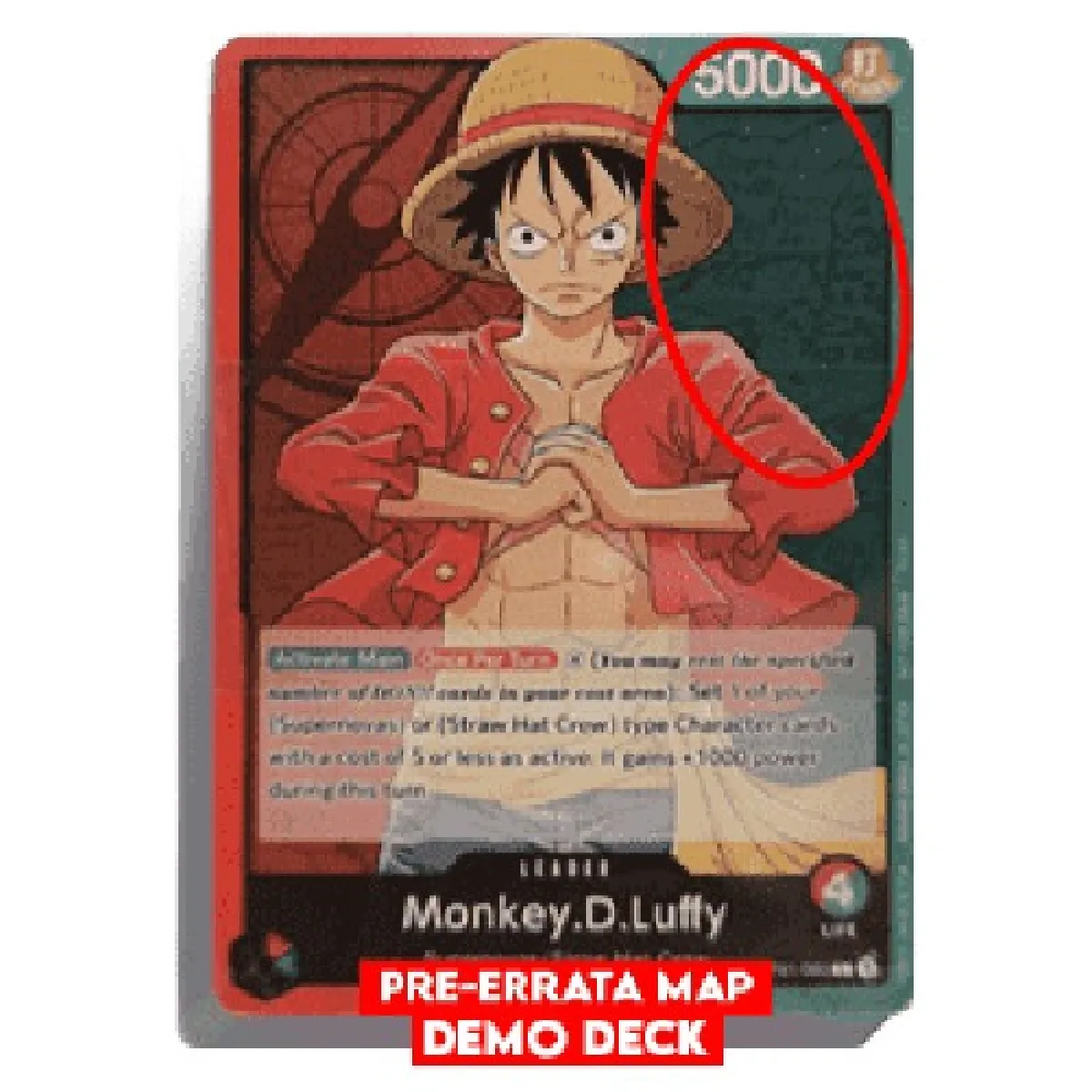 One Piece Deck: Monkey.D.Luffy - vue 1