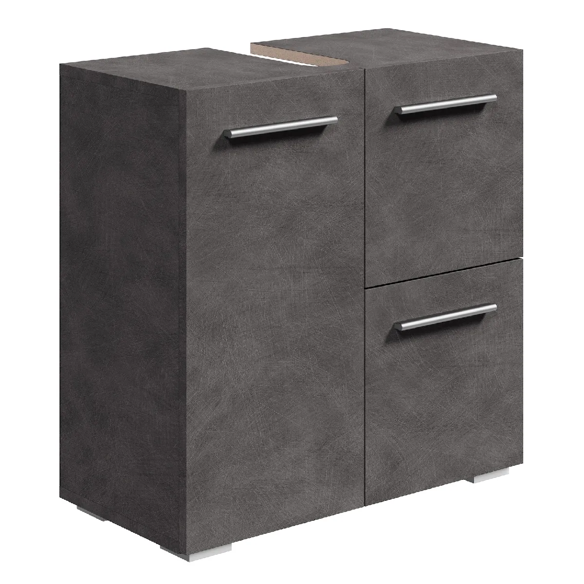 Meuble sous lavabo Mars 60 x 30 x 60 cm Meuble de salle de bain - vue 2