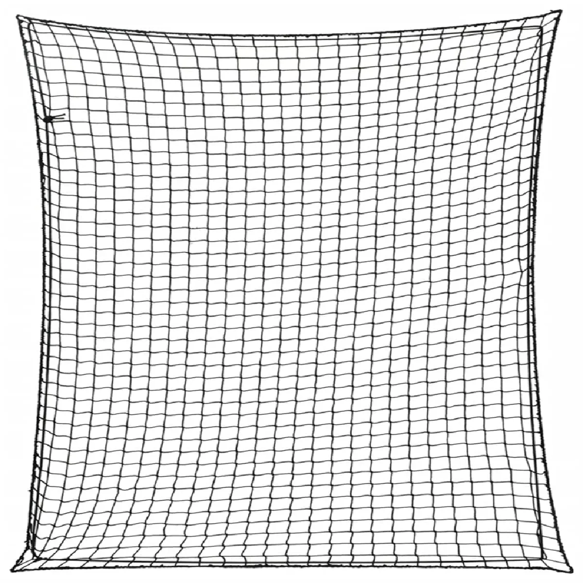 vidaXL Filet pour remorque avec corde élastique 4x4 PP