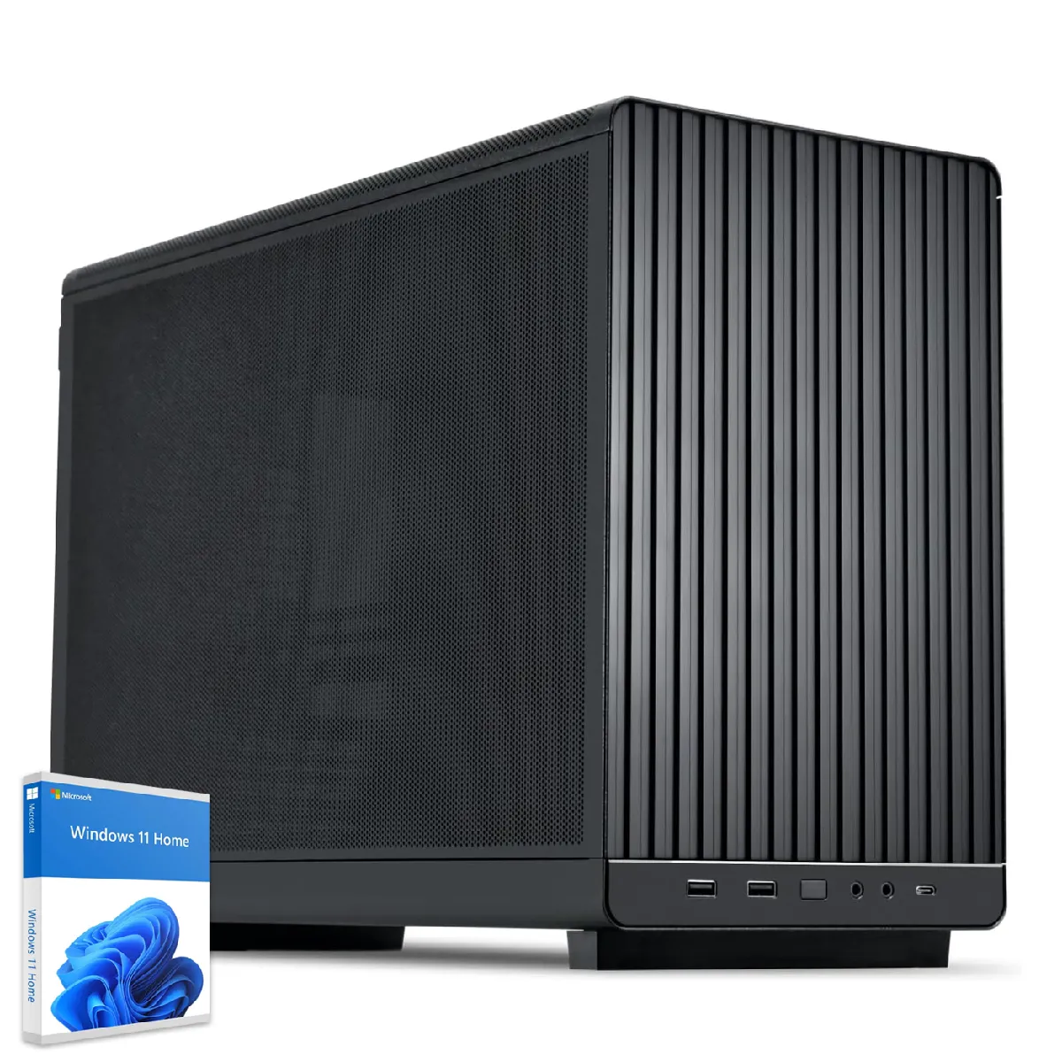 Mini PC Gamer AMD Ryzen 7 7800X3D RX 9060 XT DDR5 SSD Win 11 - vue 3