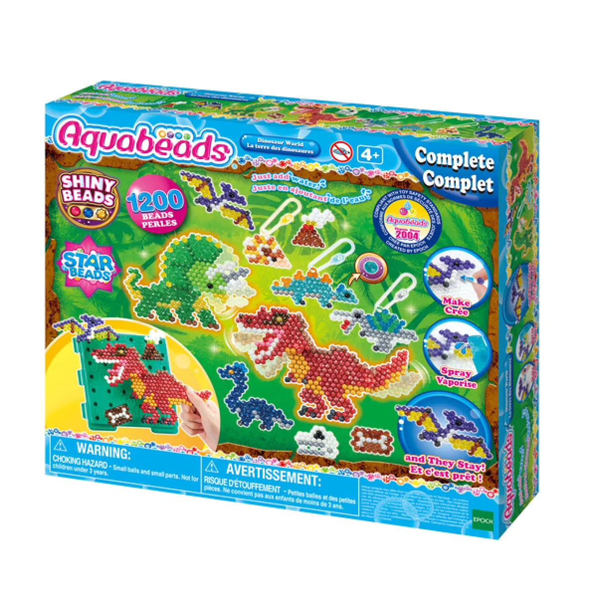 Aquabeads Le Monde Des Dinosaures Coffret De Jeu Complet Monde Des Dinosaures - Image 2