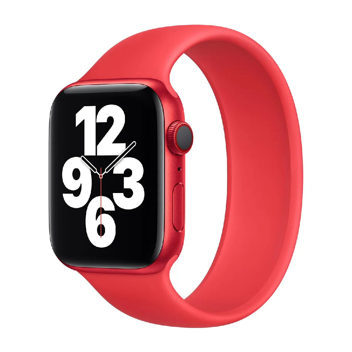 Bracelet Apple Watch 42mm Boucle unique en Silicone - vue 4