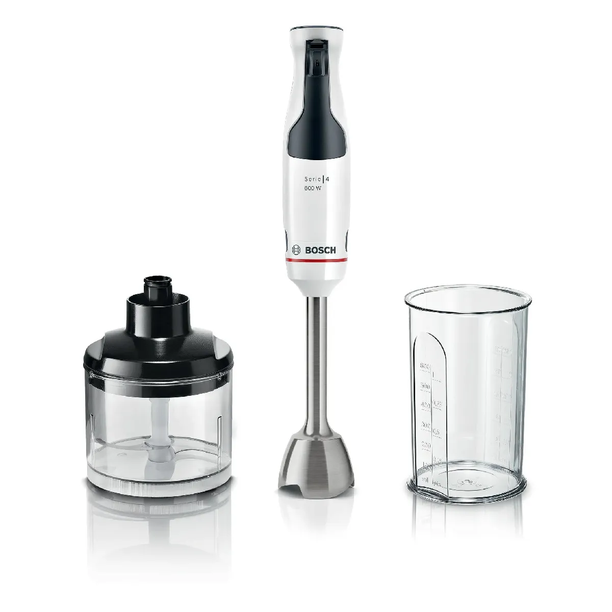 Mixeur Plongeant Bosch MSM4W220 ErgoMaster – Moteur 600W, 4 Lames QuattroBlade - vue 9