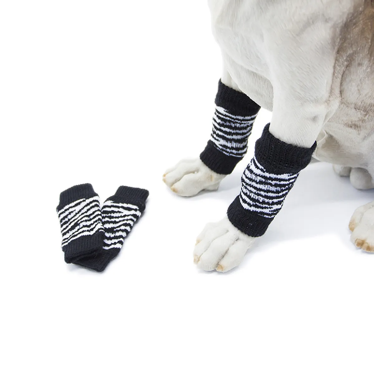 Meilleurs prix pour Lot de 4 genouillères de protection pour articulations de chien - Confort et soutien XL