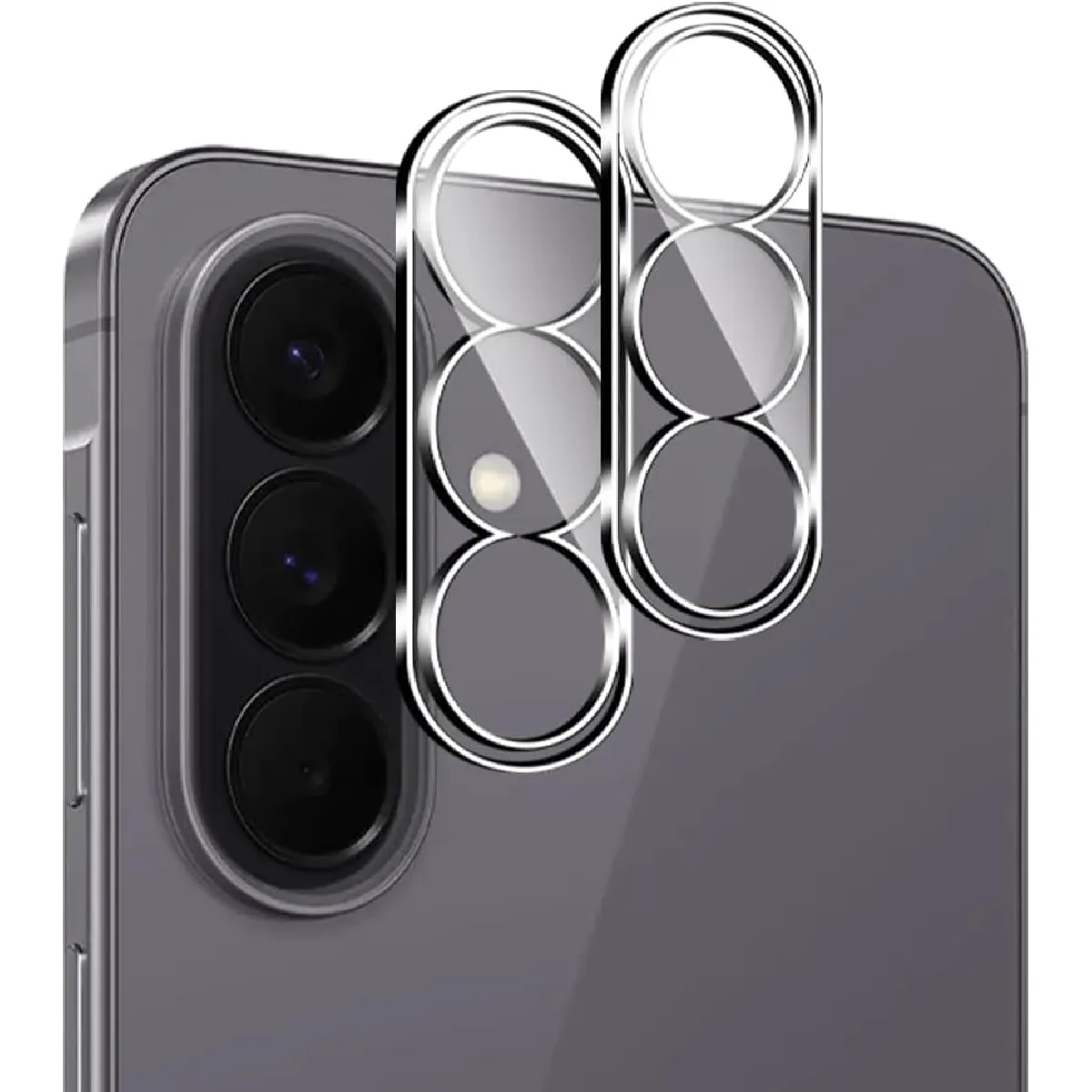 Little Boutik Protection Pour Caméra Arrière Pour Samsung Galaxy A57 - 2 Pièces