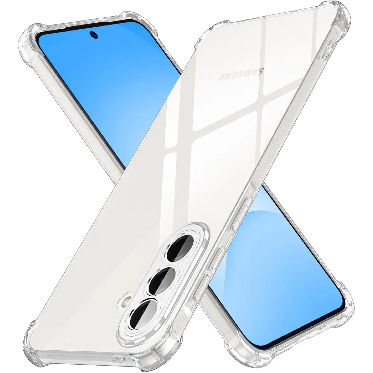 Little Boutik Coque En Silicone À Angles Renforcés Samsung Galaxy A57 5G - Transparent