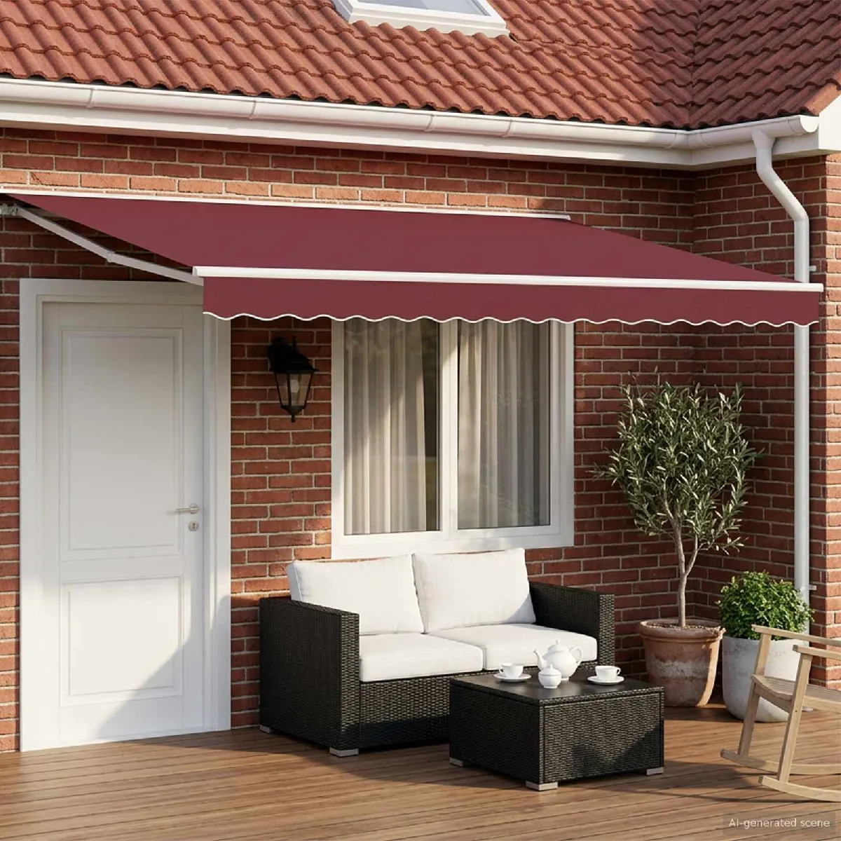 vidaXL Auvent rétractable électrique 5 x 3 - vue 3