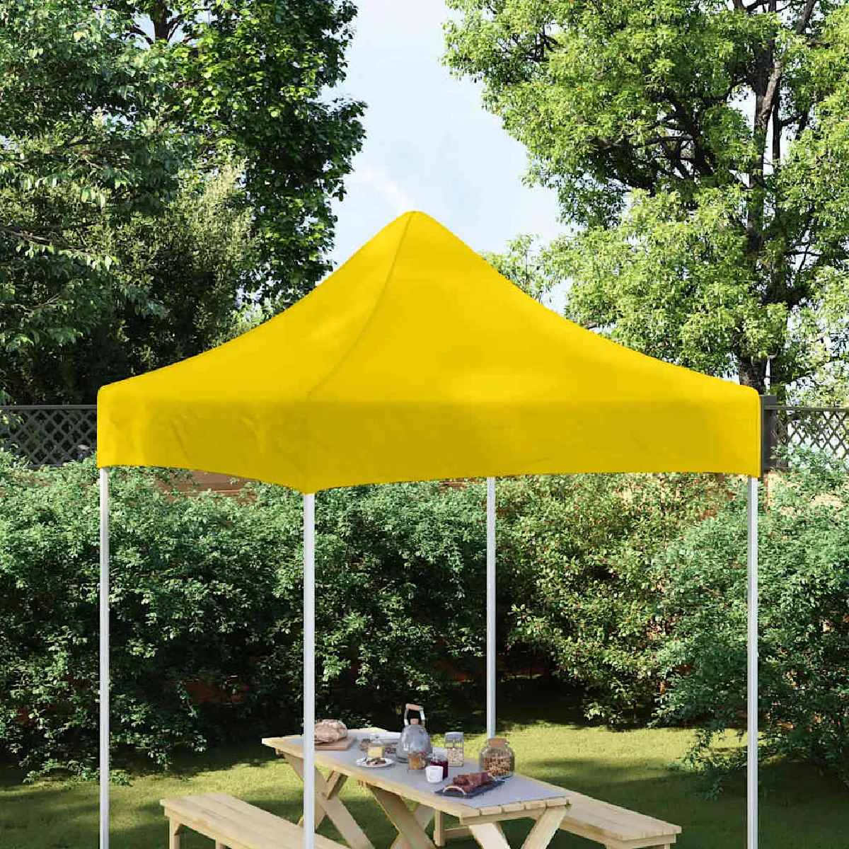 Toit de Tente VIDAXL 2x2 Oxford Résistant aux UV Pliable - vue 3
