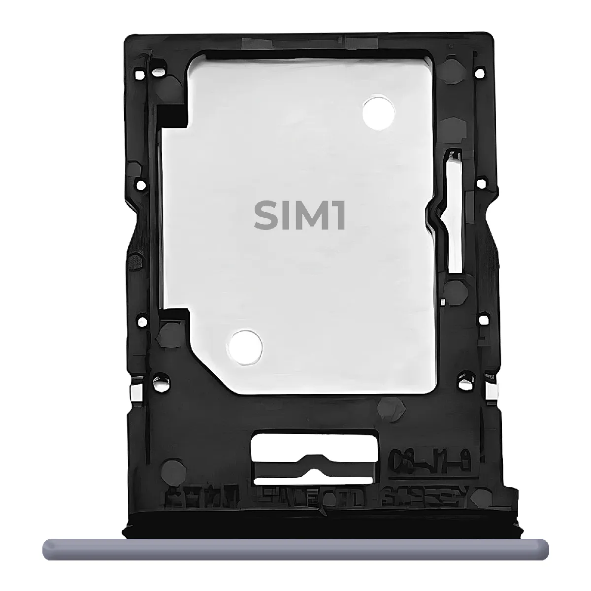 Avizar Violet Tiroir Carte Sim Pour Redmi Note 14 Pro 4G Dual Nano Sim / Nano Sim Et Microsd